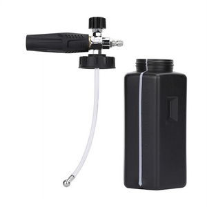 Car Wash Foam Gun for Soap Cannon Sprayer for Pressure Washer foaming trigger Wide Mouth Black Snow Foam Lance