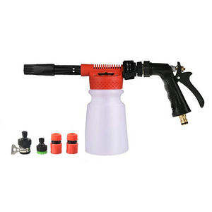 Low Pressure Garden hose Snow Foamer for Car, 900 ml  Adjustable Foam Blaster Foam Wash Gun