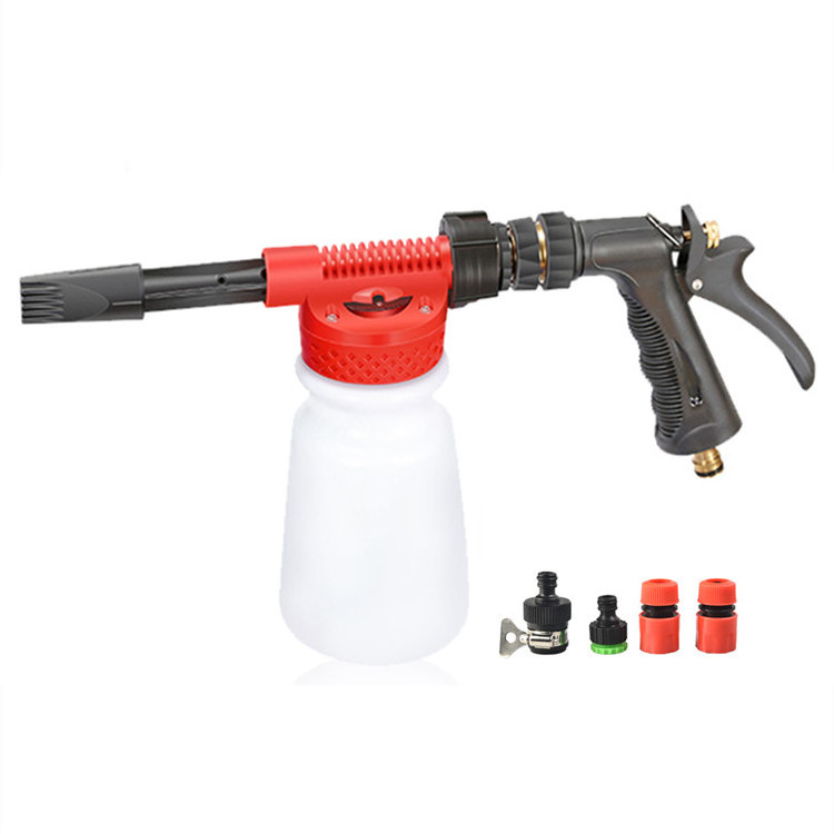 Tap Water Foam Gun Car wash Cleaning Foam Cannon Soap Gun Snow Foam Lance Low Pressure Water Hose spray Gun