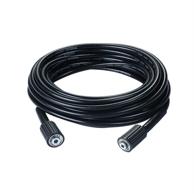 High Pressure Washer Hose Cord Pipe Car Wash Hose Water Cleaning Extension Hose M22-14mm