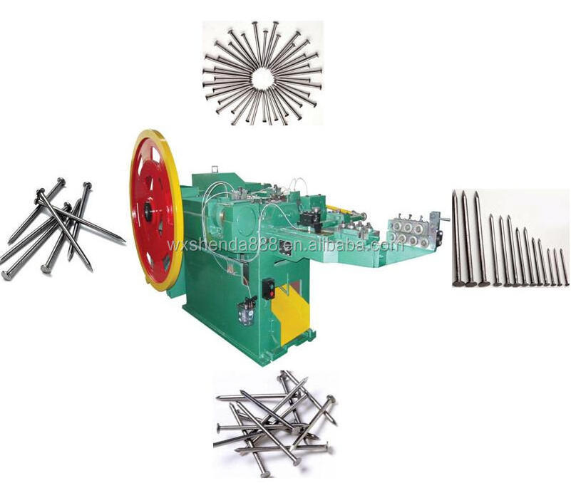 Turnkey Project Complete Set Automatic Wire Concrete nails making machines for 1-6 inch wire nails