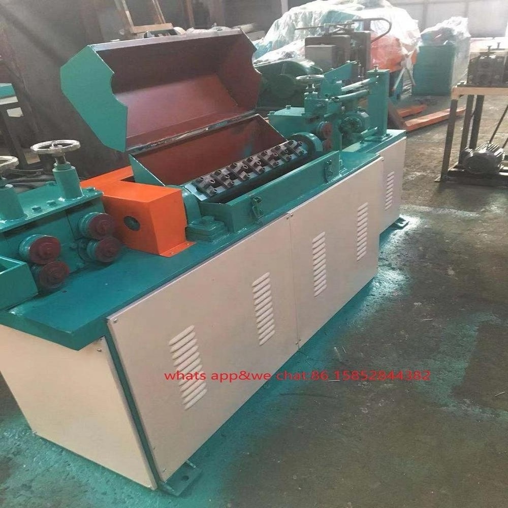 Hot Sale construction usage Steel Wire straight and Cutting Machine,rebar wire straightening and cutting machine