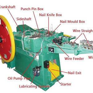 Shoe Tack Nail Making Machine Automatic Nail Machinery Indian Price