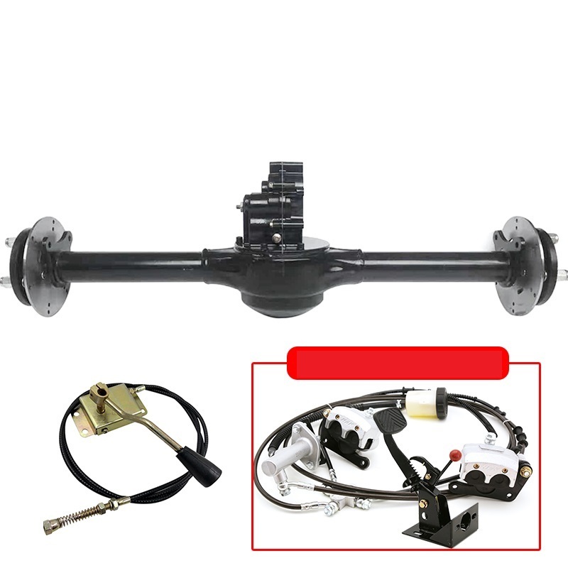 48v 5000W Brushless Differential Motor Rear Axle Assembly ev rear axle conversion kit for car