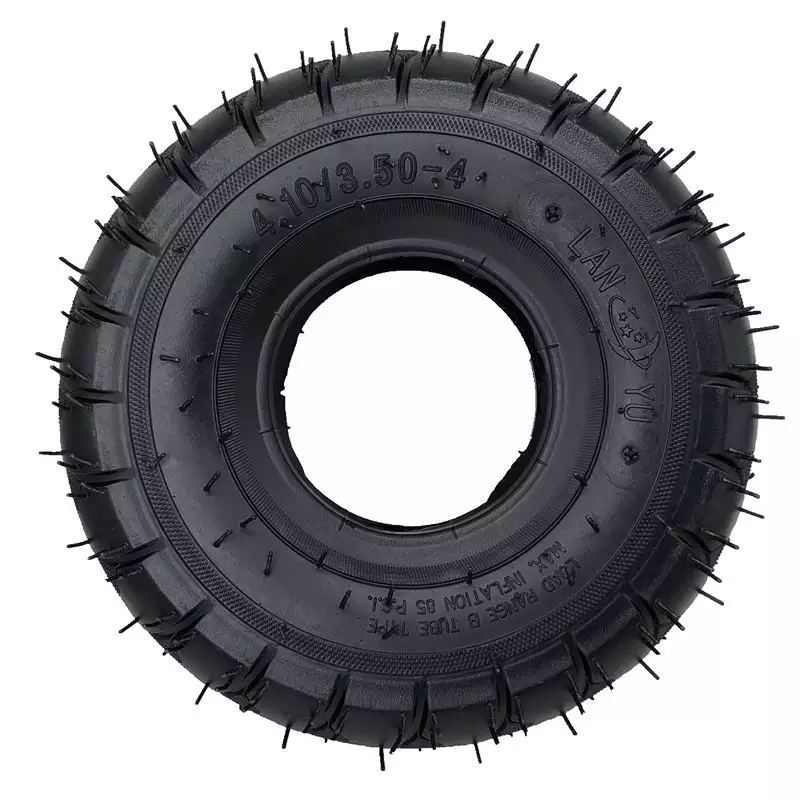 High quality 4 inch tyre 4.10/3.50-4 outer tyre for three-wheeled motorcycles