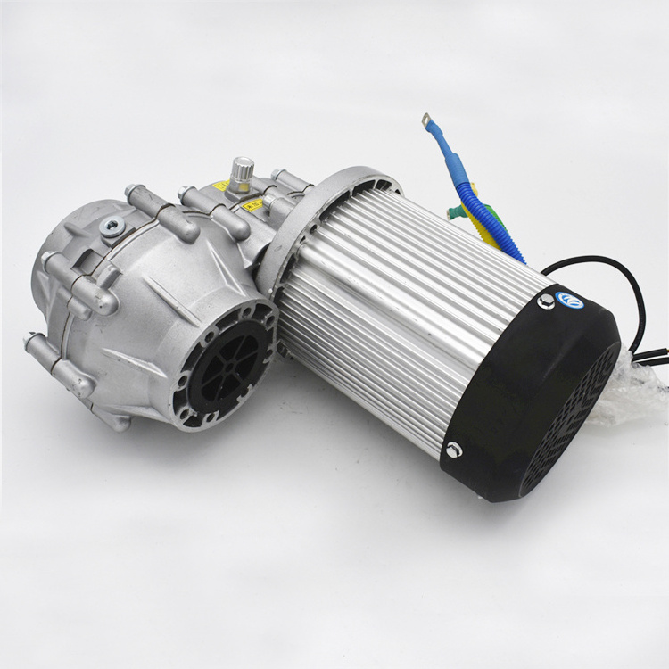 Electric tricycle dc motor 60V 72V 1500W 1800W 2200W brushless differential motor for electric car rear axle