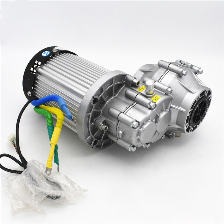 Electric tricycle dc motor 60V 72V 1500W 1800W 2200W brushless differential motor for electric car rear axle