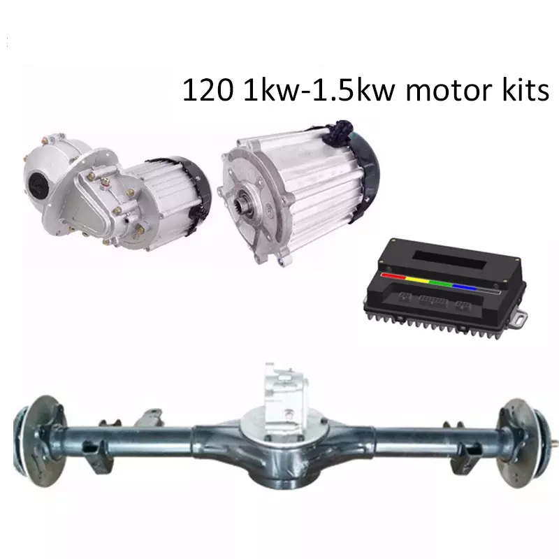 electric car  conversion kit 1200 watt 48 volt 25kph electric rickshaw tricycle PMSM hub motor conversion kits