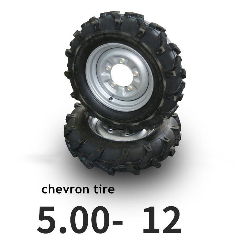 Thickened electric tricycle tires cargo outer tires five hole 500-12 wear-resistant tires