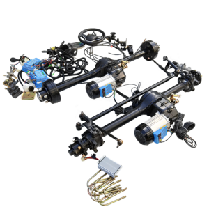 High load front rear drive assembly 4WD vehicle conversion 72V 7.5KW 2000kg load electric car conversion kit