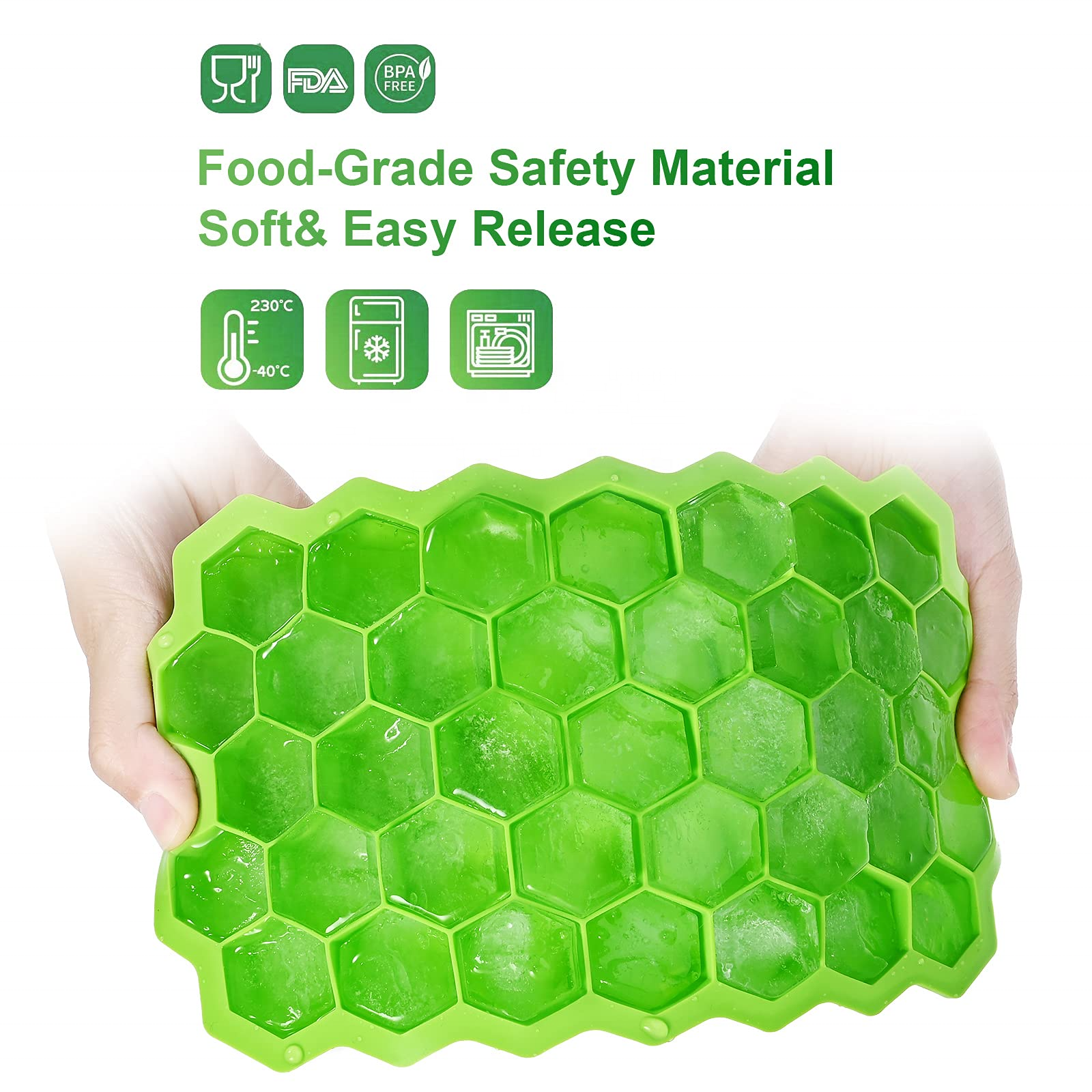 Variety shape Ice Ball Tray Freezer Balls Moulds Maker Custom Silicone Set Of 10 Ice  Cube Tray Tube For Coffee