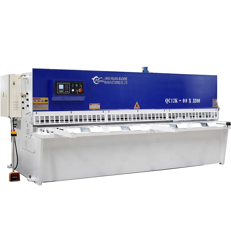 2023 Preferential Price  High Quality QC12K-4*2500  Hydraulic swing beam electric CNC shearing machine 4*2500