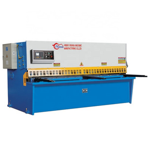 2023 Preferential Price  High Quality QC12K-4*2500  Hydraulic swing beam electric CNC shearing machine 4*2500