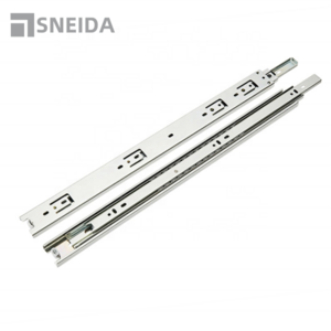 SNEIDA Hot Sale 37/45mm Blue Zinc Plated Ball Bearing Drawer Slide For Furniture Drawer Slide Rail