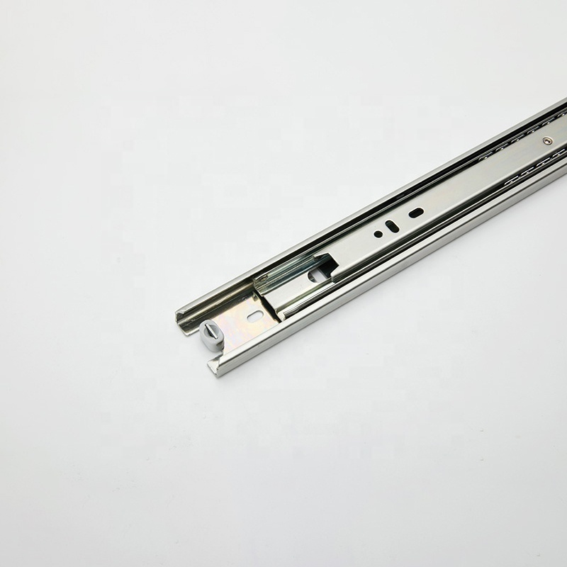 SNEIDA Hot Sale 37/45mm Blue Zinc Plated Ball Bearing Drawer Slide For Furniture Drawer Slide Rail