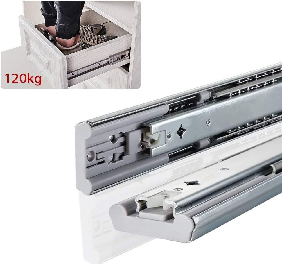 SNEIDA Telescopic channel heavy duty Kitchen Cabinet soft close matco tool box push to open drawer slides