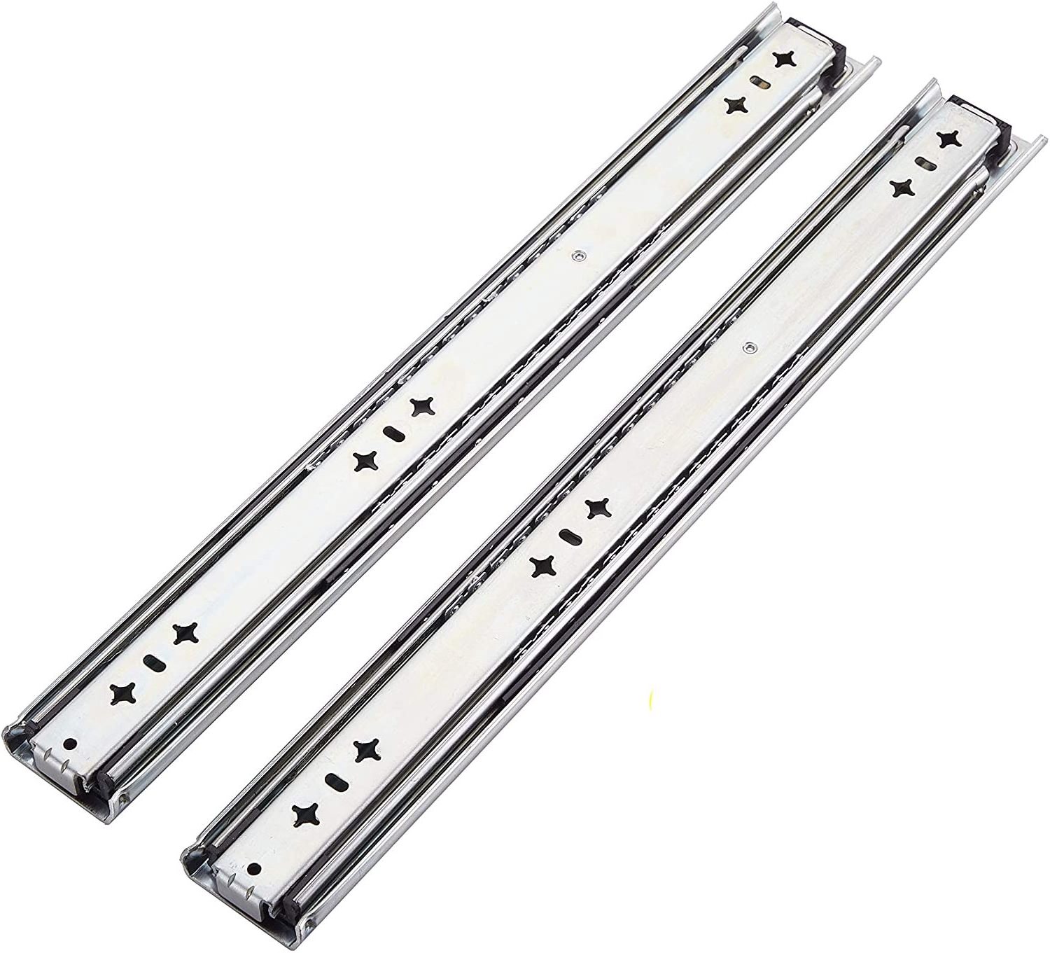 SNEIDA 1500mm Long 227kg Heavy Duty Push Lock High load Cold Rolled Steel Ball Bearing Telescopic Channel Drawer Slide