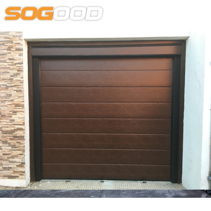 40mm thickness polyurethane foamed sandwich panel 9x7 used australian sectional auto garage door