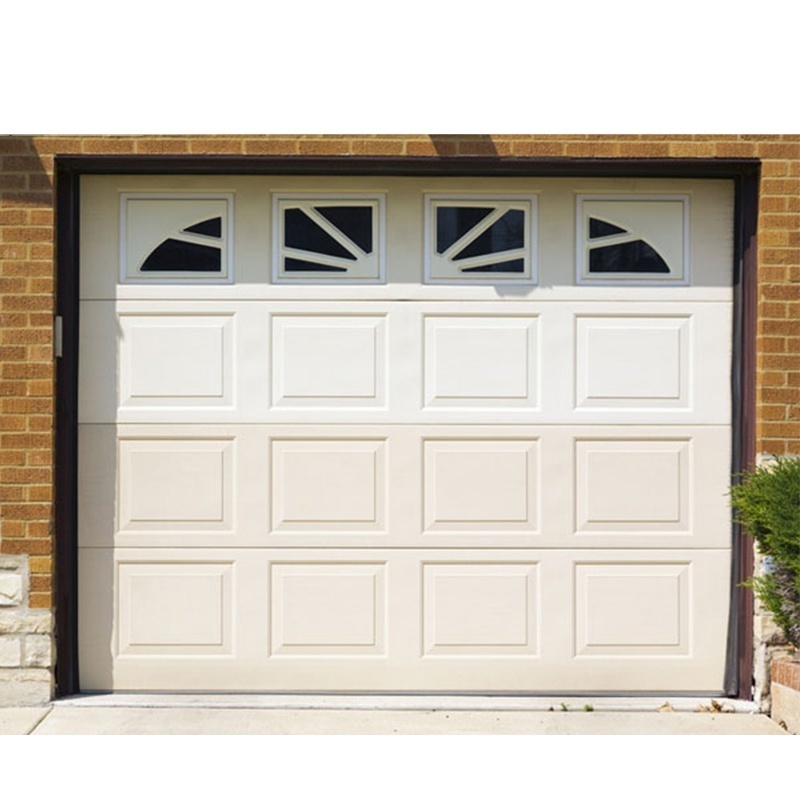 40mm thickness customized  size roller steel horizontal floding garage doors prices lowes