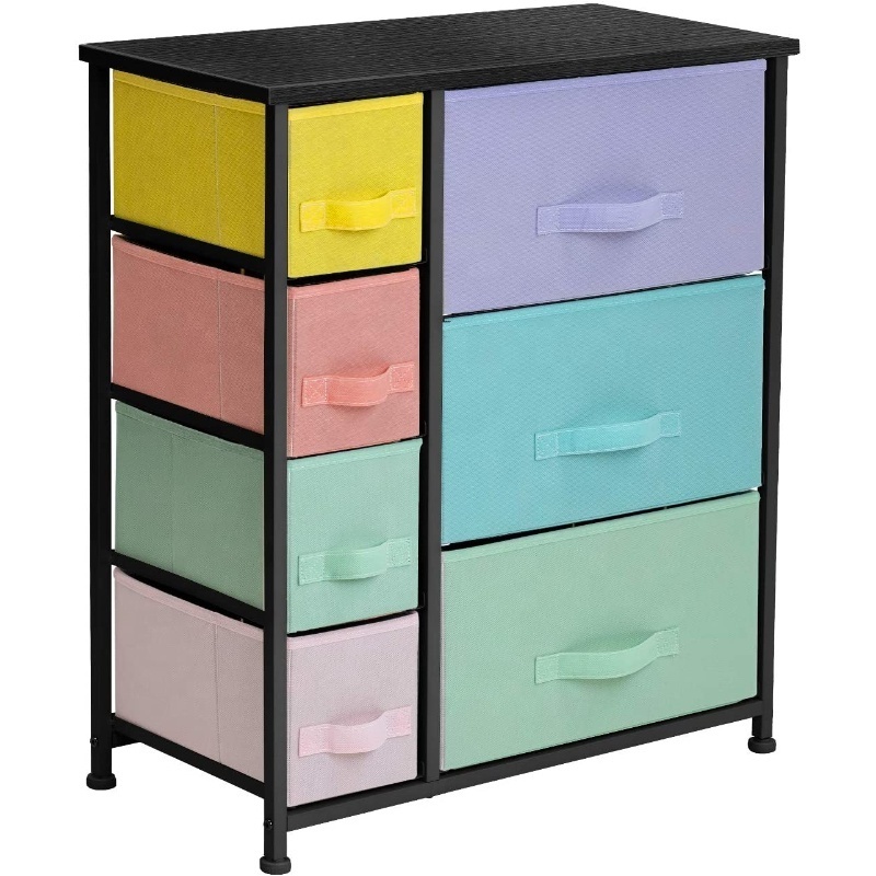 Furniture Storage Dresser Cabinet Drawer Organizer for Bedroom Fabric storage cabinet