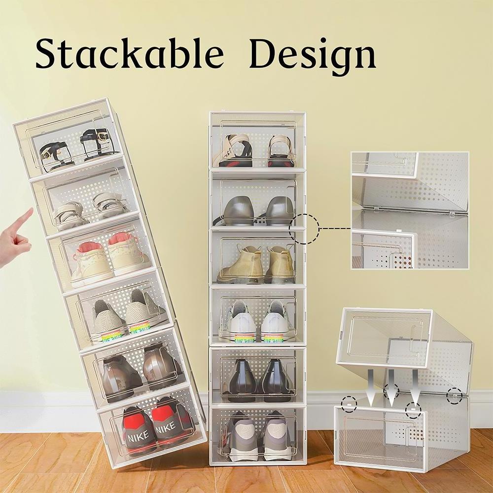 Superior quality Cheap Shoe Rack Cabinet Storage  Folding Clear Shoe Box