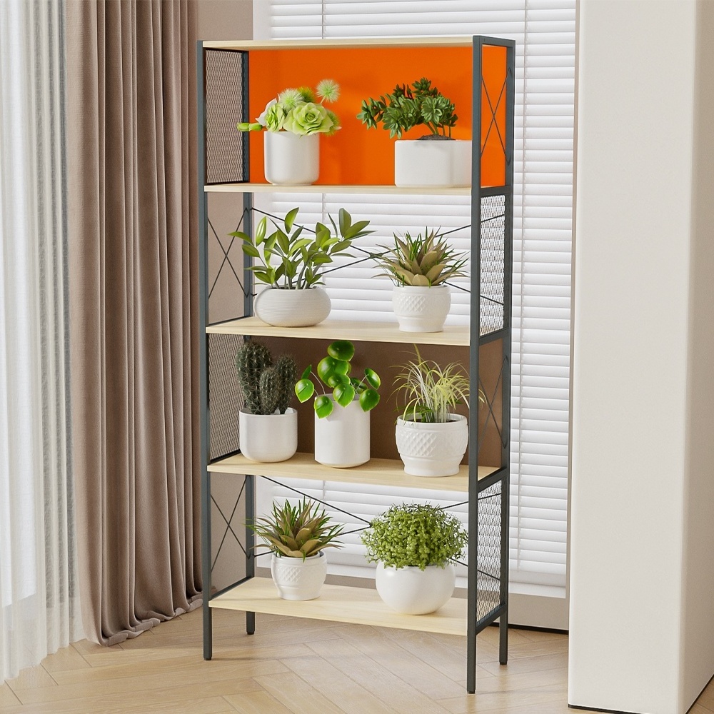 Modern Open Shelving Unit Versatile Organizer for Stylish Spaces Storage rack for living room book shelf