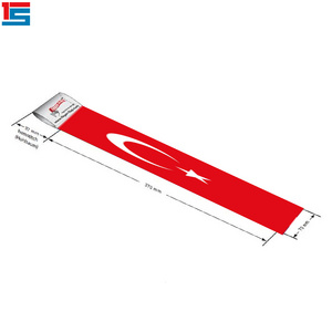 2024 Sport Event Wholesale Free 7x37cm 100% Polyester National Country Flag Turkey Finger Flag