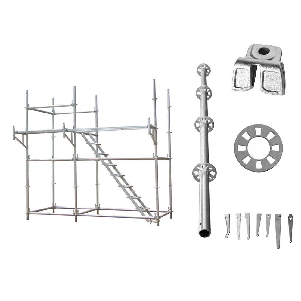 Peri Layher Andamios scaffolding etais trestle trabattello Hot Dip Galvanized for para construction props Kwikstage Scaffolding