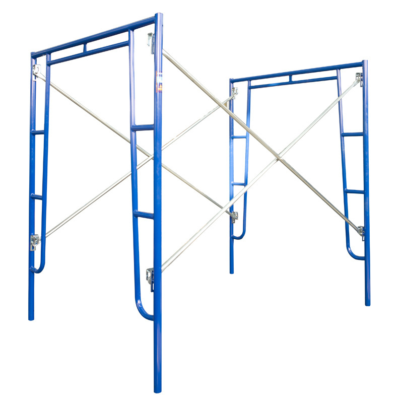 Walking Board Ladder Steel Scaffolding Frame Scaffold 3ft 4ft 5.5ft for Office Building Apartment echafaudage Mason Frame Layher