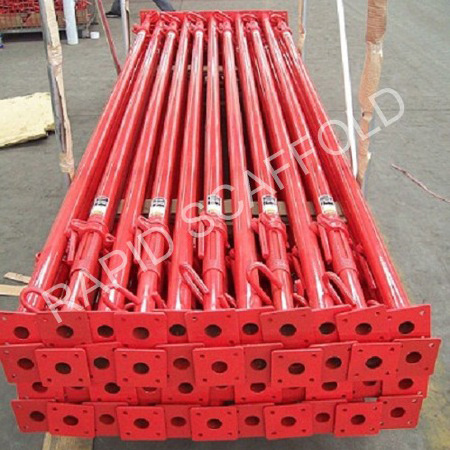 Adjustable Steel Prop Formwork Shoring Jack Price List Telescopic Shoring Jack Steel Scaffolding Slab Props Spanish Construction