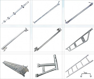 Ring Lock Scaffolding Layher Aluminum Building Construction Metal Scaffolding Andamio Ladders & Scaffoldings