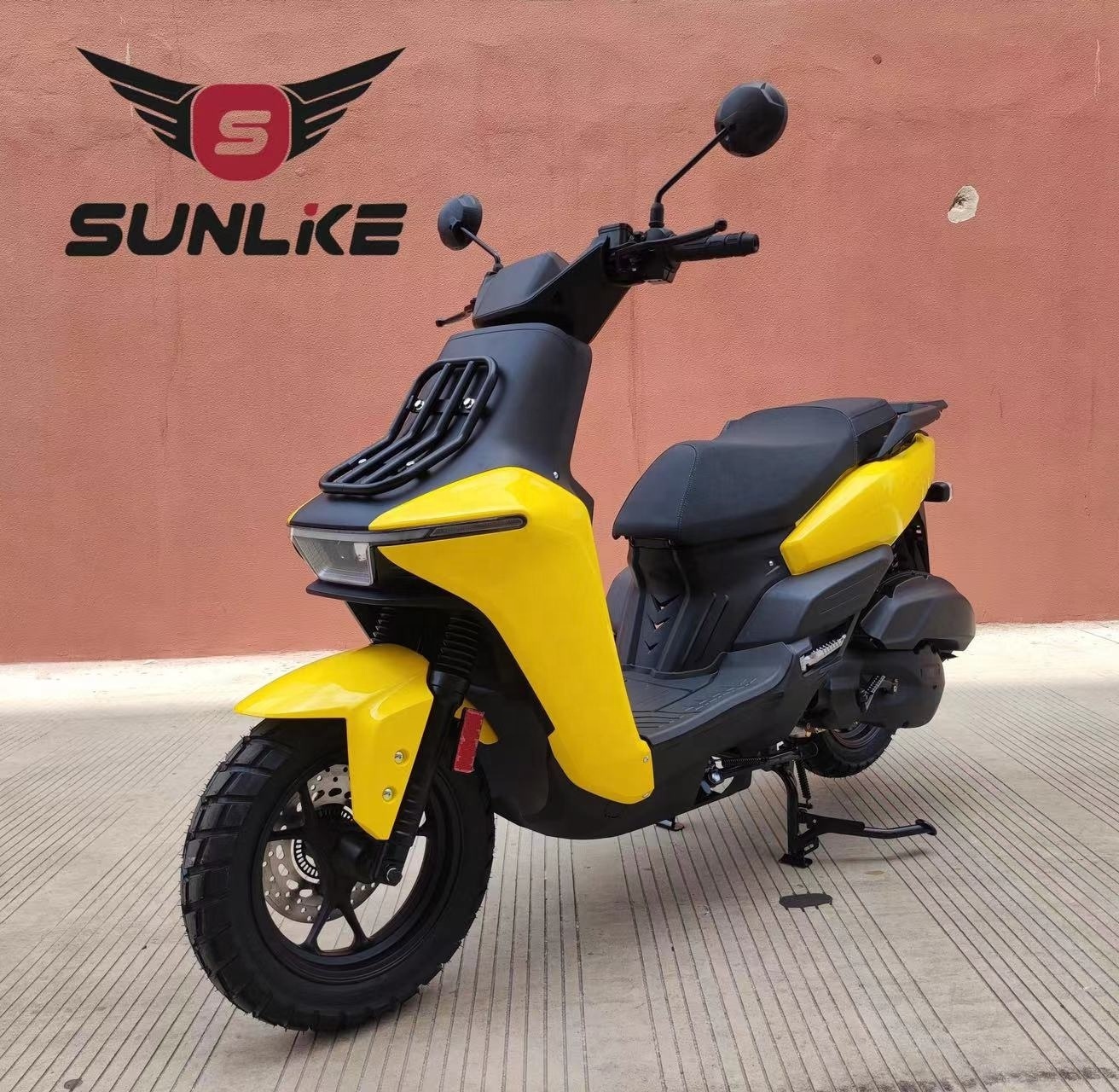 Sunlike gas scooter customized color Single Cylinder Gasoline 125cc 150cc motorcycle Hot selling high quality