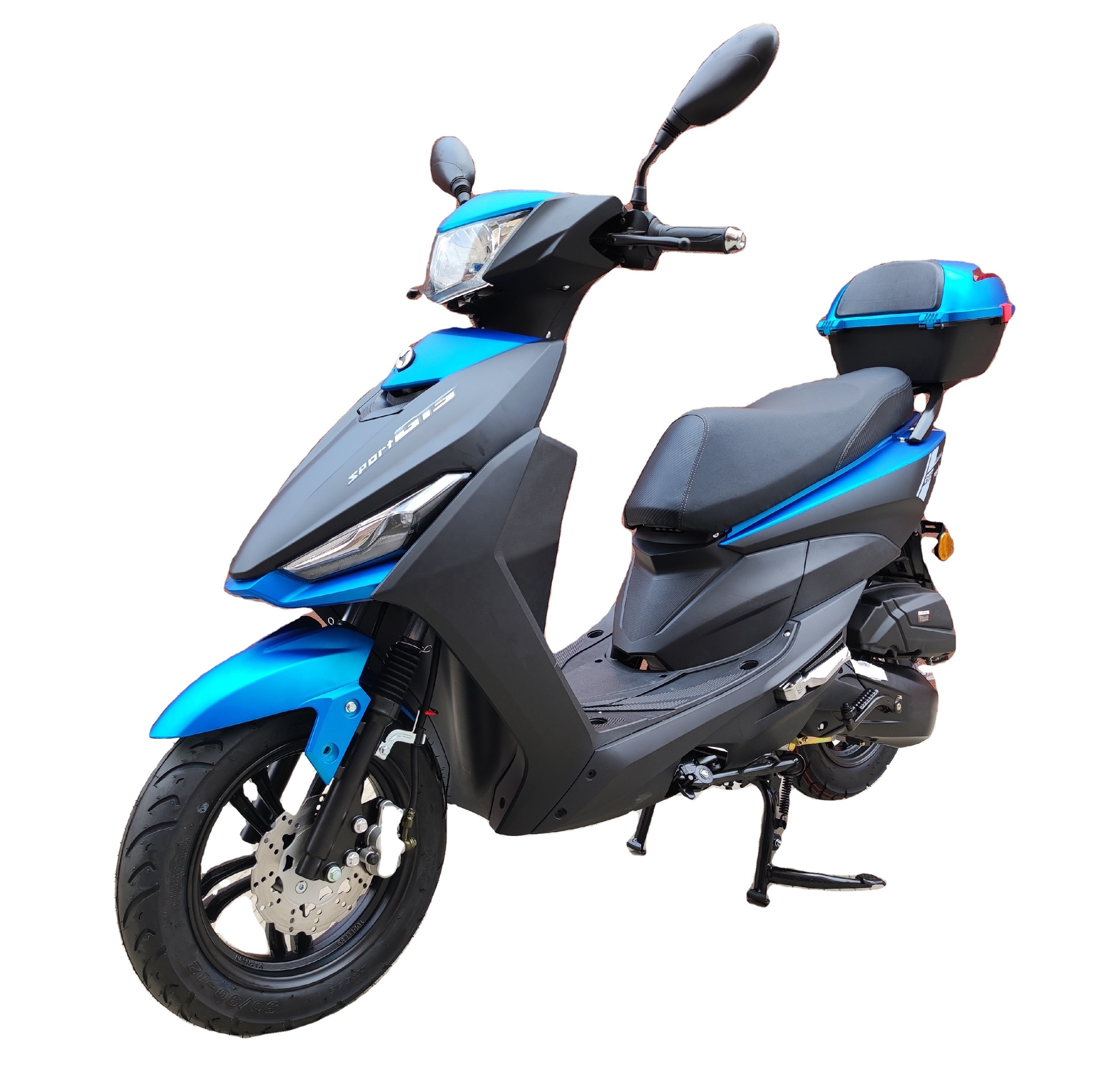 4 Stroke multi color 2 Gas / Diesel EEC 50cc scooter EURO 5