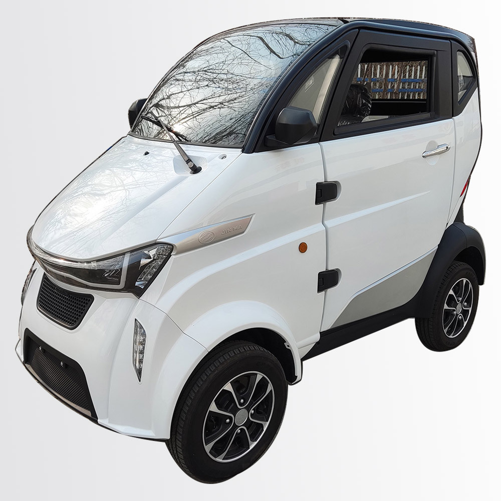 EEC High quality 3000W 100Ah huge battery 4 wheels electric car pick up enclosed cabin mobility scooter