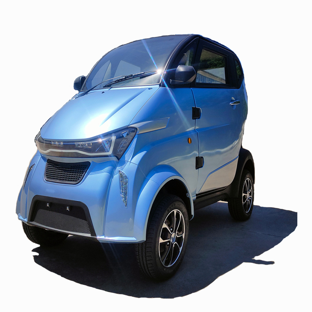 EEC High quality 3000W 100Ah huge battery 4 wheels electric car pick up enclosed cabin mobility scooter