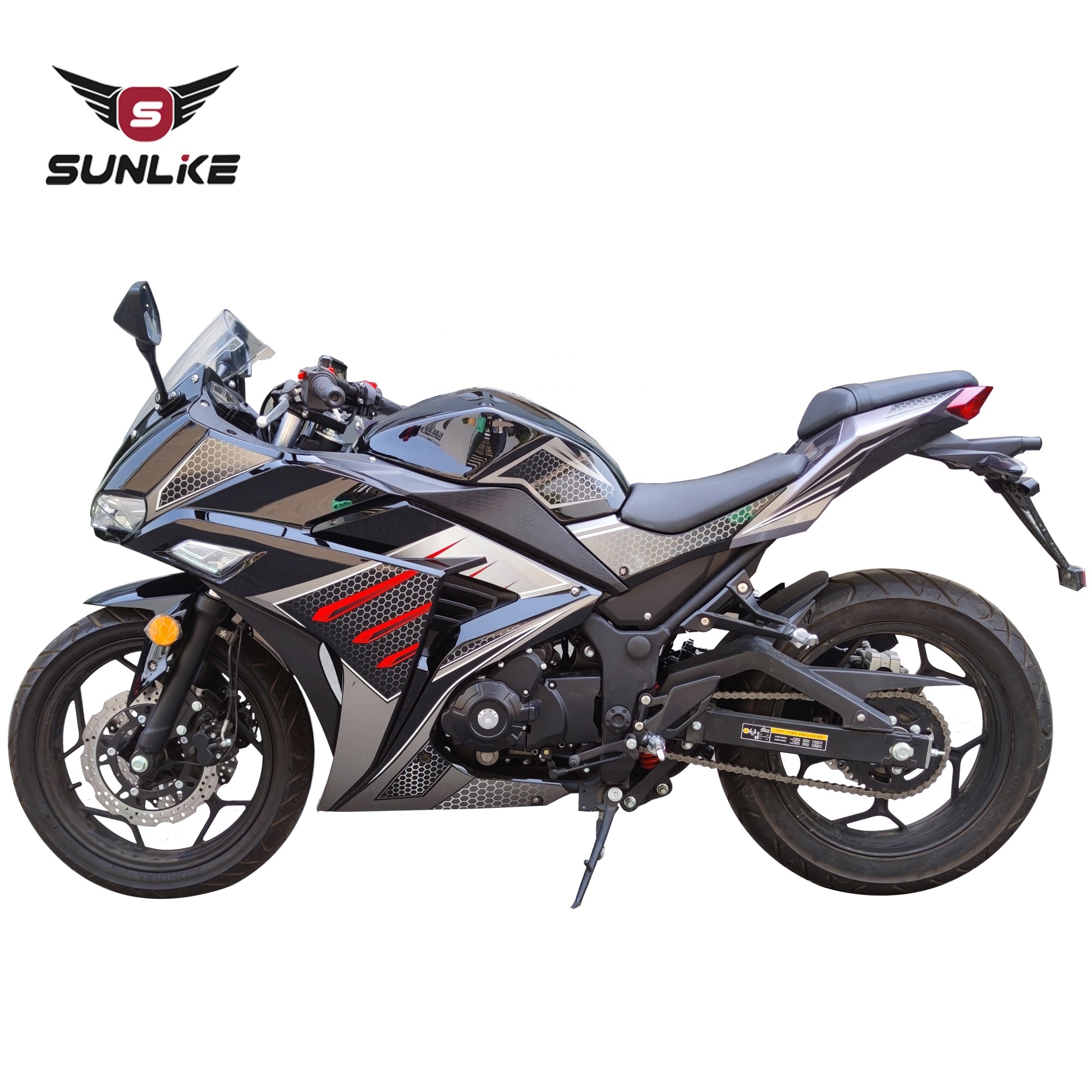 Wholesale 2 cylinder 6 speed 250cc 400cc motor engine water cooling street racing gasoline motorcycles adults