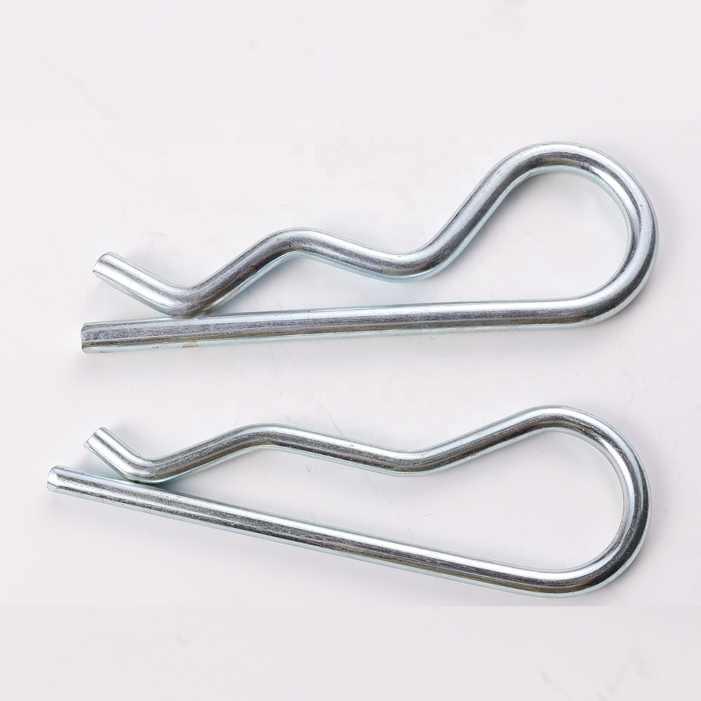 Hairpin Stainless Steel Zinc Double Loop R Clips Coiled Spring Hair Cotter Split Retaining PINS