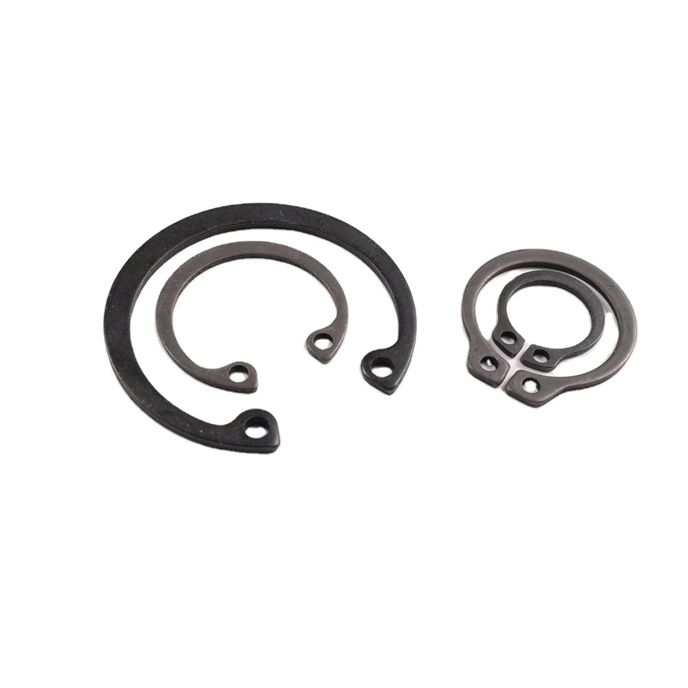 Custom M11 DIN471 Black Oxide Steel Retaining Rings External Circlips Retaining Rings