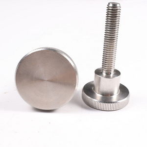 High Quality M4 M5 Stainless Steel A2 A4 Brass Knurled Head Thumb Screw Clamping Knob