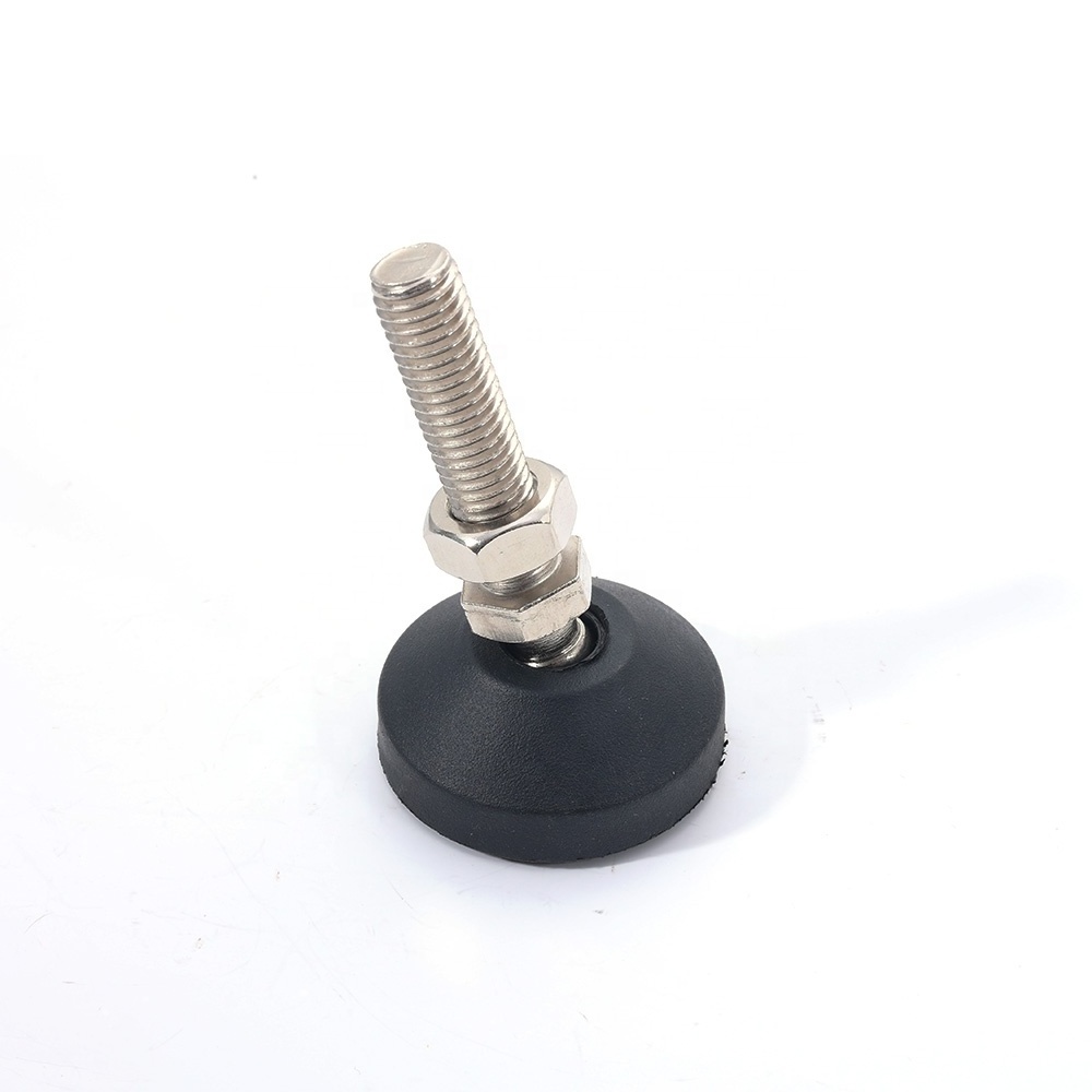 Heavy Duty Stainless Steel 304 M12 Adjustable Rubber Leveling Feet for Furniture