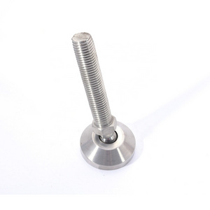 Heavy Duty Stainless Steel 304 M12 Adjustable Rubber Leveling Feet for Furniture