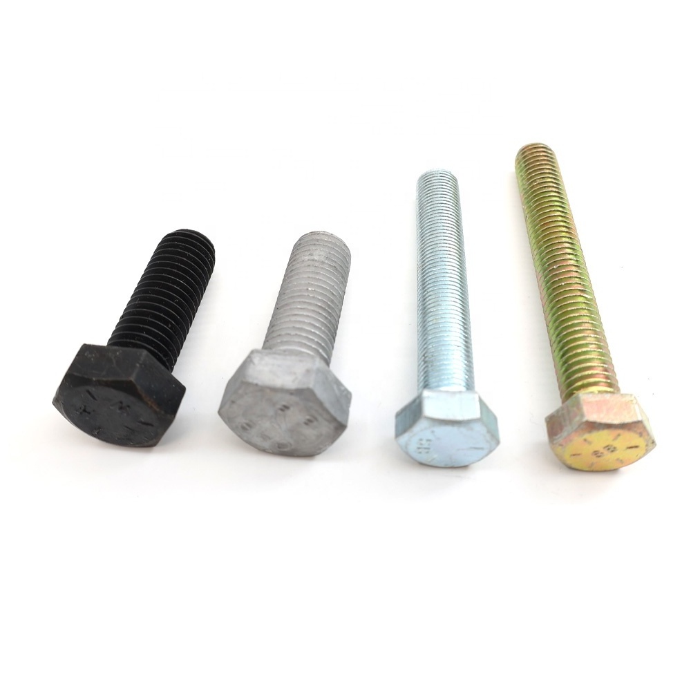 Factory Price Hex Bolt With Hole For Cotter Pin In The Middle Head