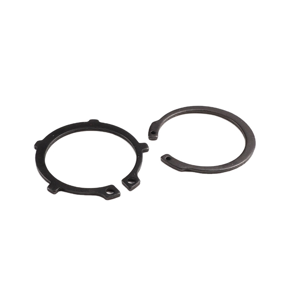 Custom M11 DIN471 Black Oxide Steel Retaining Rings External Circlips Retaining Rings