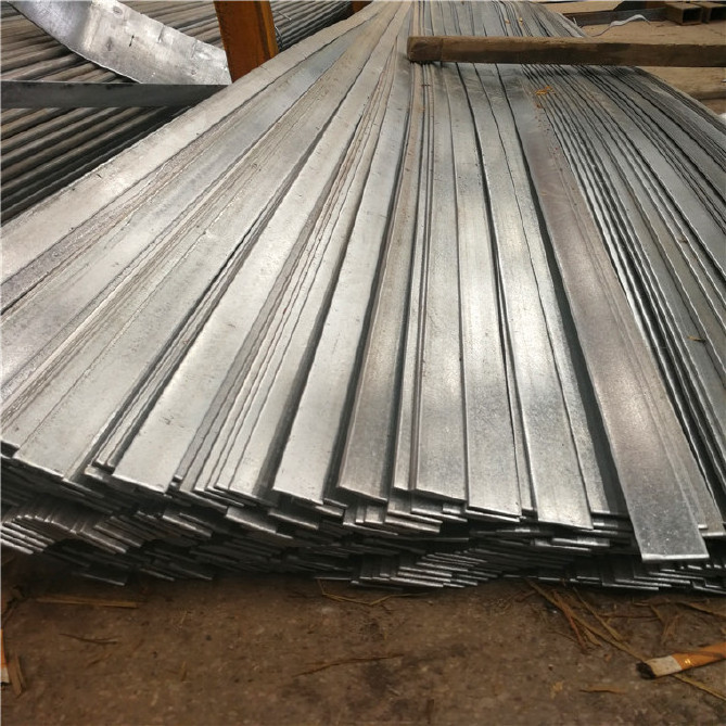 China Professional Supplier No.1 Surface 4mm - 10mm Galvanized Steel Flat Bar For Building