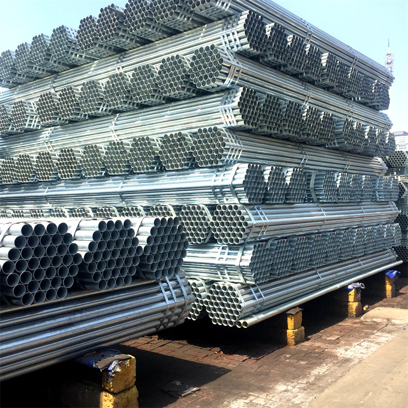 Prime Quality Z30-Z40 High Strength Customized  Galvanized Steel Pipes Tubes Price