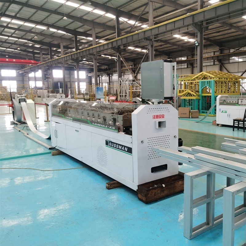 Ready to Ship Full Automatic Metal Frame Light Steel Structure C89 Steel Framing Roll Forming Machine For Villa House