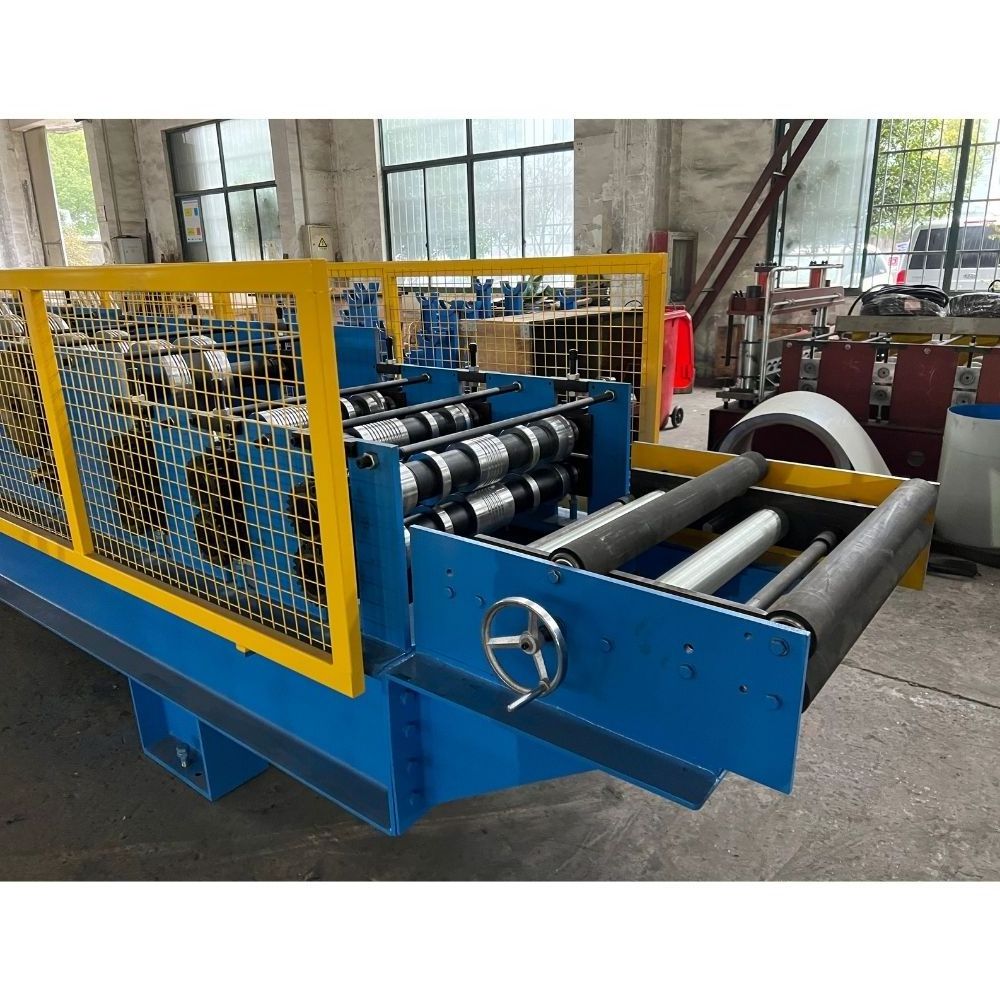 Galvanized Steel Aluminum Round Square Rectangle Rain Water Falling Tube Seam Elbow Downspout Pipe Roll Forming Machine