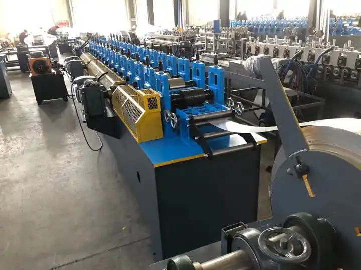 Automatically PLC Control Customized Drip Edge Flashing Trim Roll Forming Machine for Roof Use