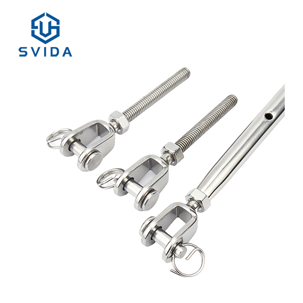 In Stock Stainless Steel M5 M6 M8 M10 Closed Body Turnbuckle Marine Hardware Rigging