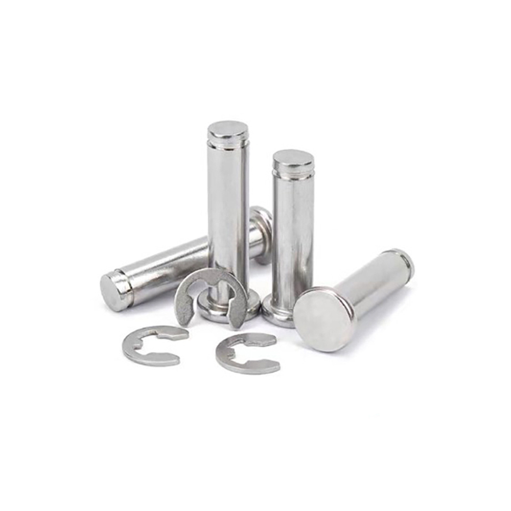 Stock SS304 3mm 4mm 5mm 6mm 8mm 10mm Grooved Clevis Pins With Ring